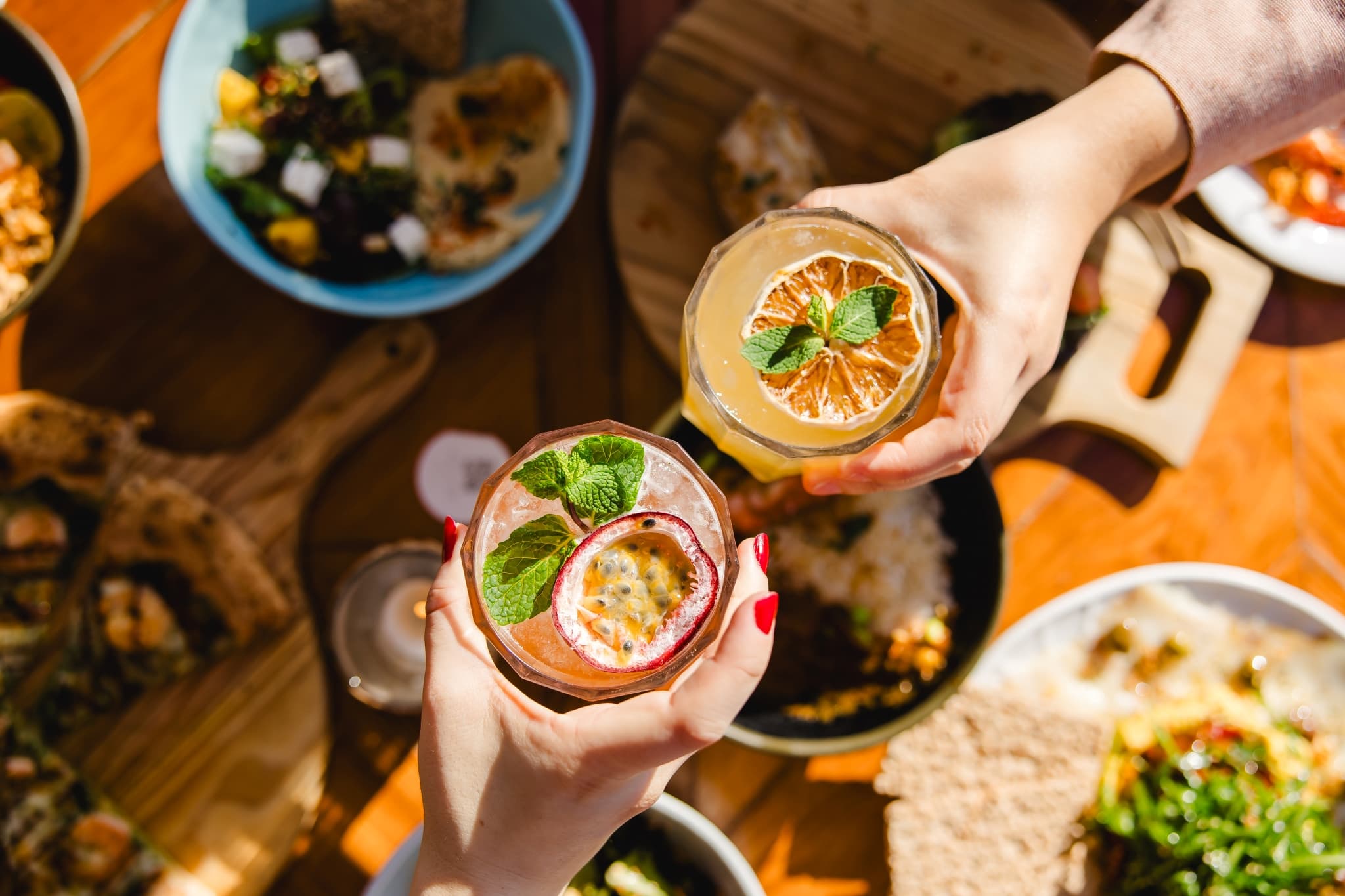 Cena de jantar no Restaurante Kailua