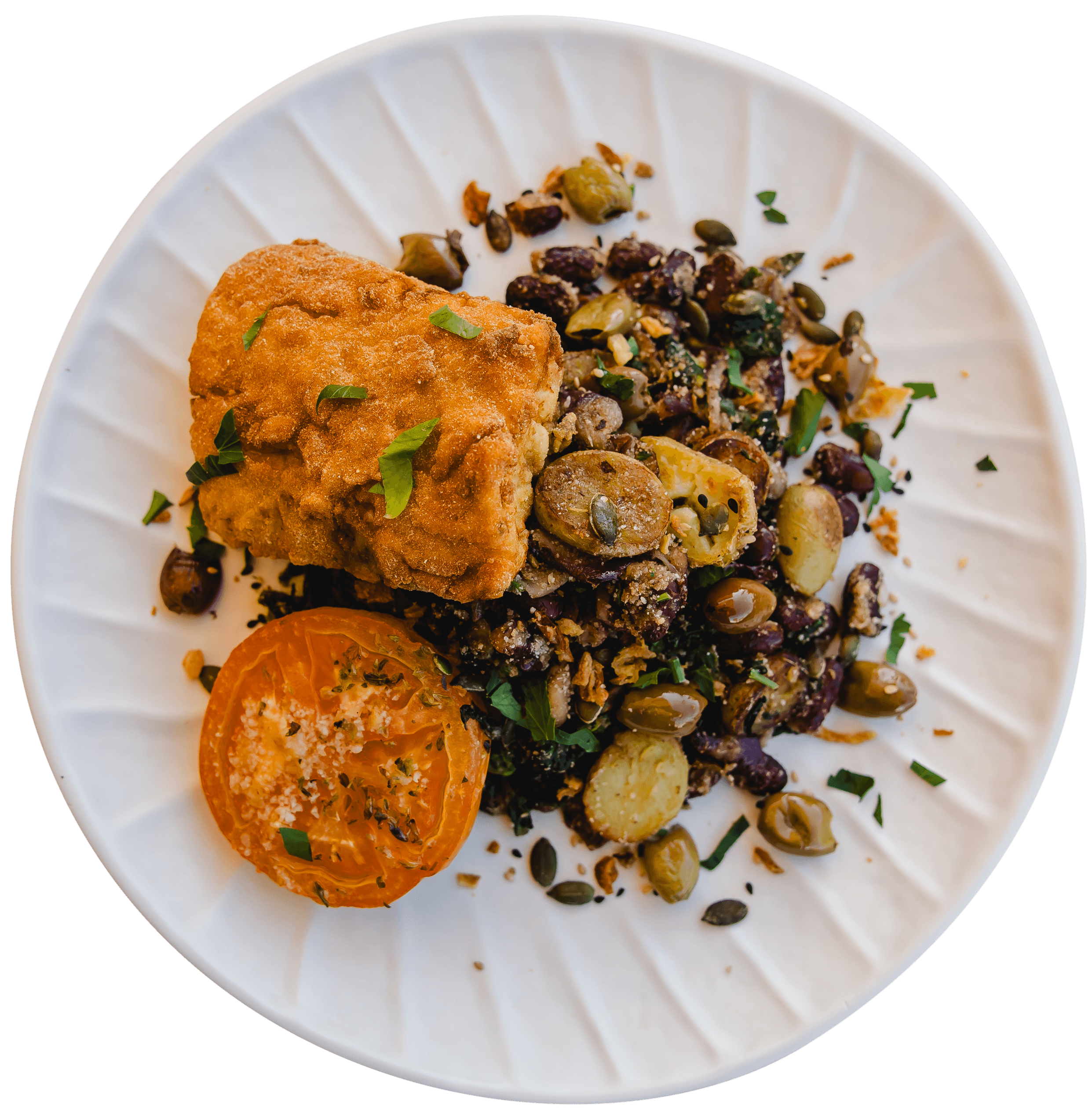 Prato com receita do Kailua